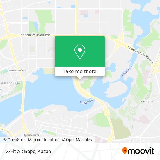 X-Fit Ак Барс map