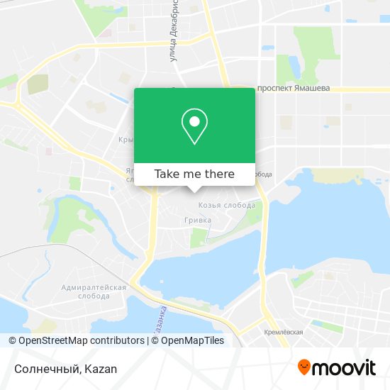 Солнечный map