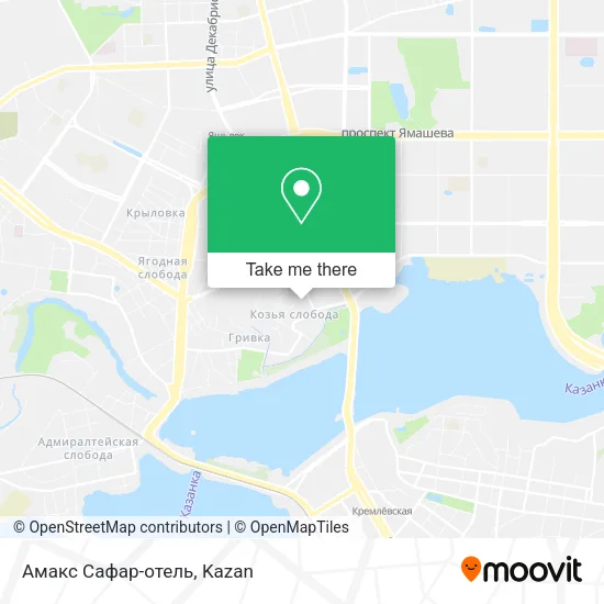 Амакс Сафар-отель map