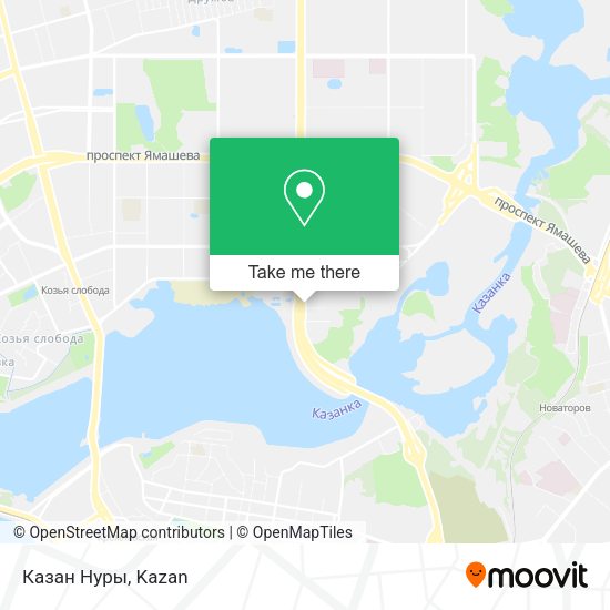Казан Нуры map