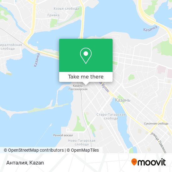 Анталия map