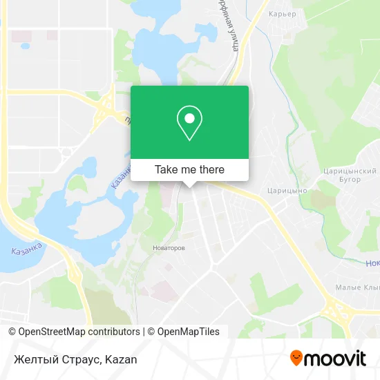 Желтый Страус map