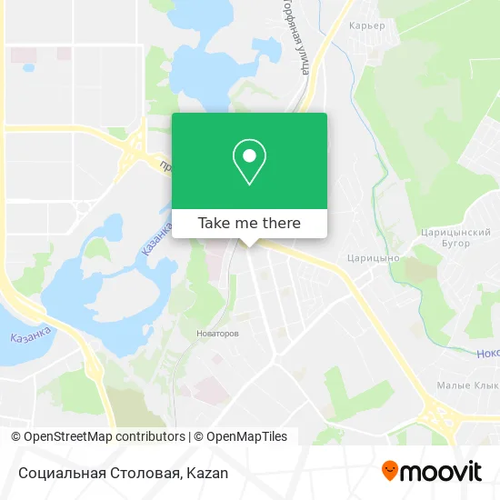 Социальная Столовая map