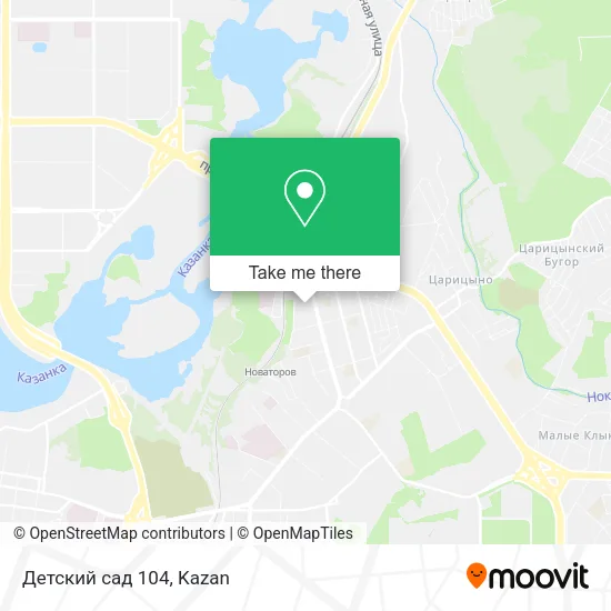 Детский сад 104 map