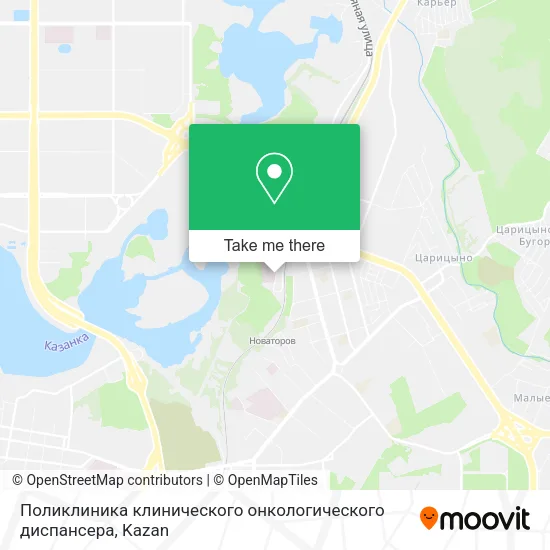 Поликлиника клинического онкологического диспансера map
