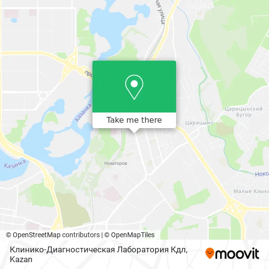 Клинико-Диагностическая Лаборатория Кдл map
