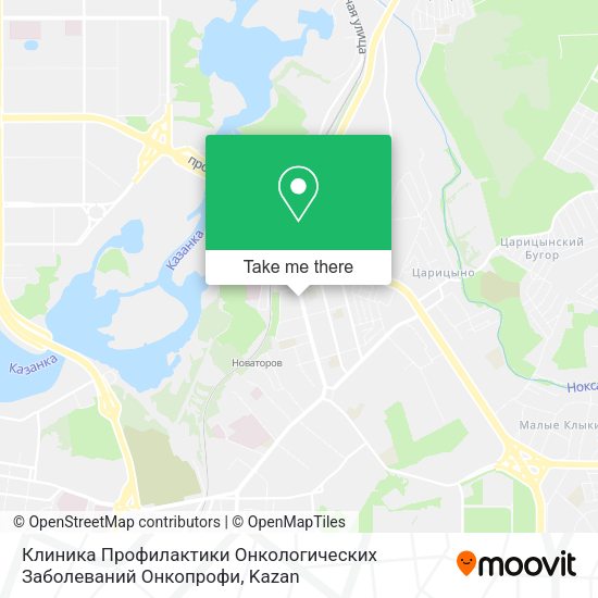 Клиника Профилактики Онкологических Заболеваний Онкопрофи map