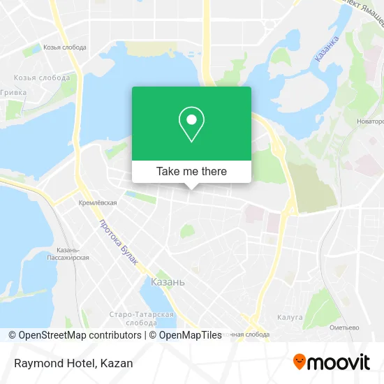 Raymond Hotel map