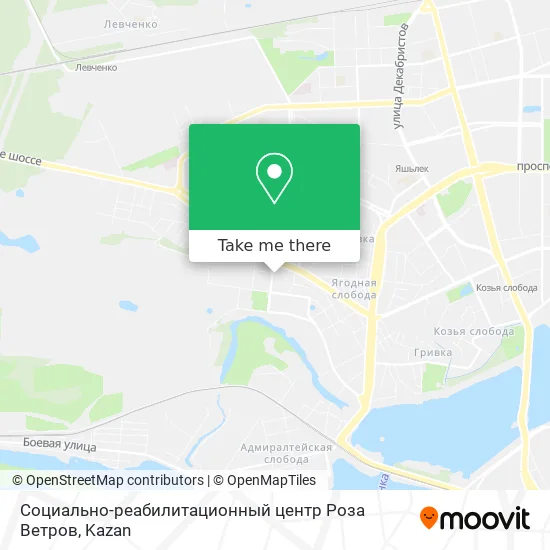 Социально-реабилитационный центр Роза Ветров map