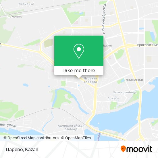 Царево map
