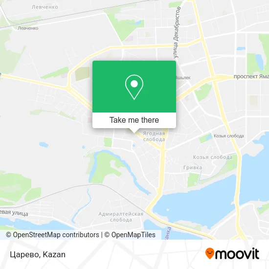 Царево map