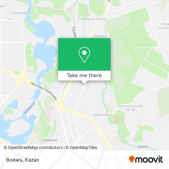 Вояжъ map