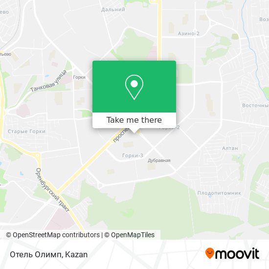 Отель Олимп map