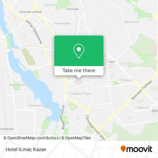 Hotel ILmar map