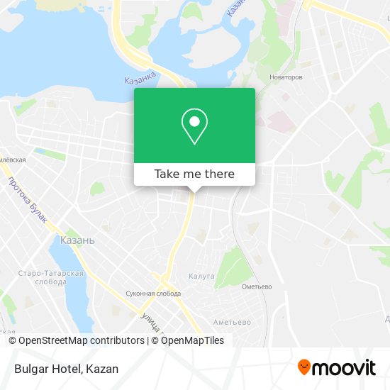 Bulgar Hotel map