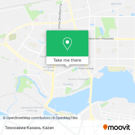 Техноавиа-Казань map