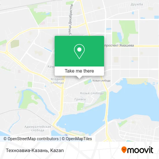 Техноавиа-Казань map