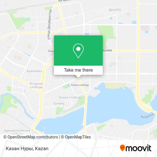Казан Нуры map