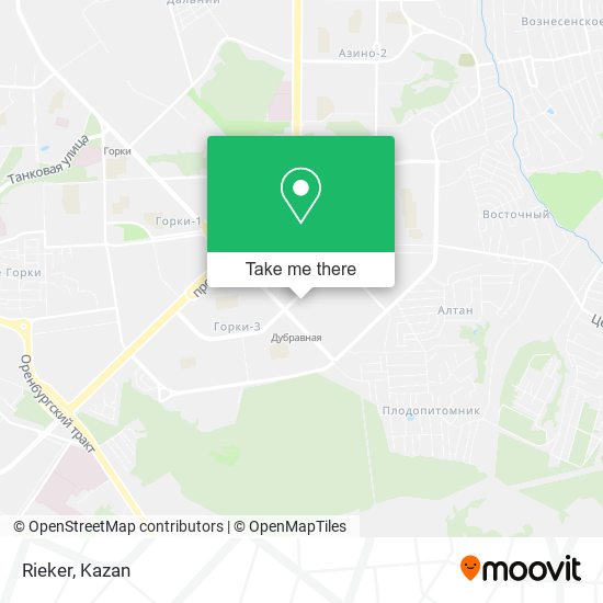 Rieker map