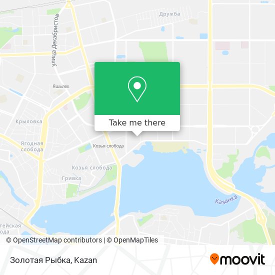 Золотая Рыбка map