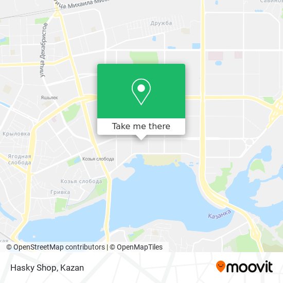 Hasky Shop map
