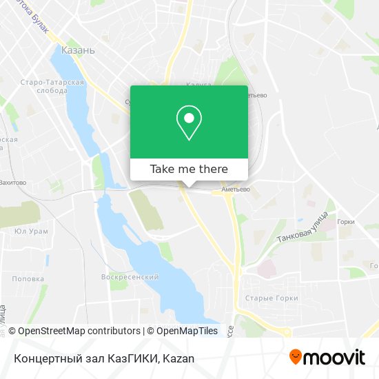 Концертный зал КазГИКИ map