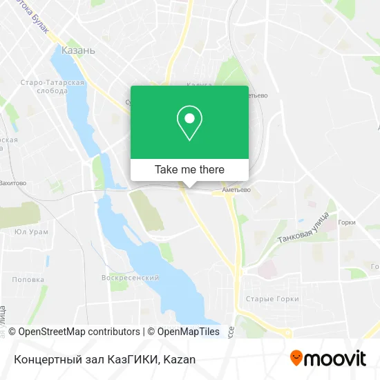 Концертный зал КазГИКИ map