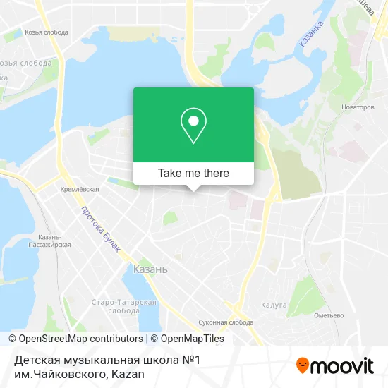 Детская музыкальная школа №1 им.Чайковского map