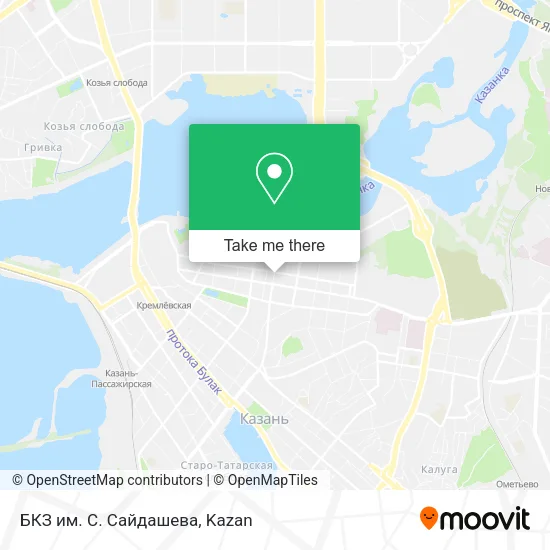 БКЗ им. С. Сайдашева map