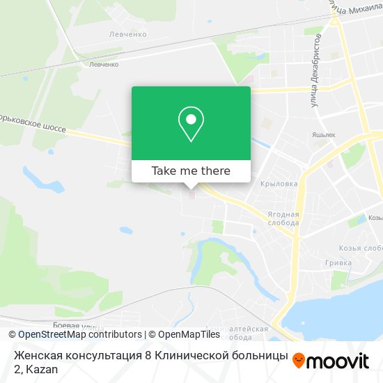 Женская консультация 8 Клинической больницы 2 map