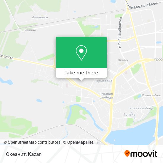 Океанит map