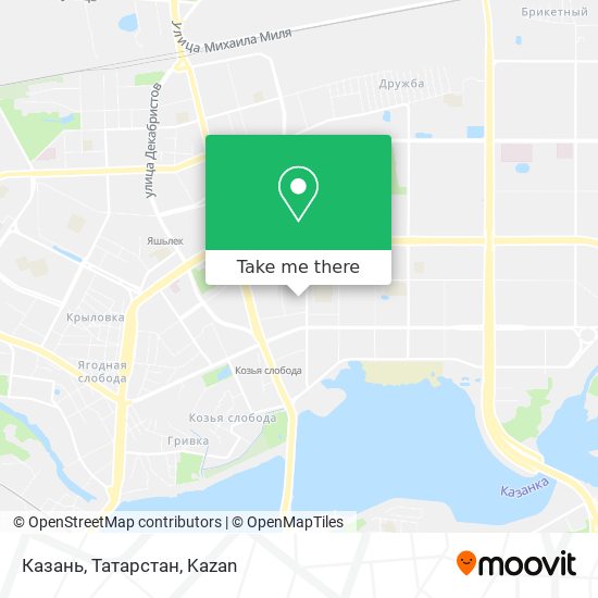 Казань, Татарстан map