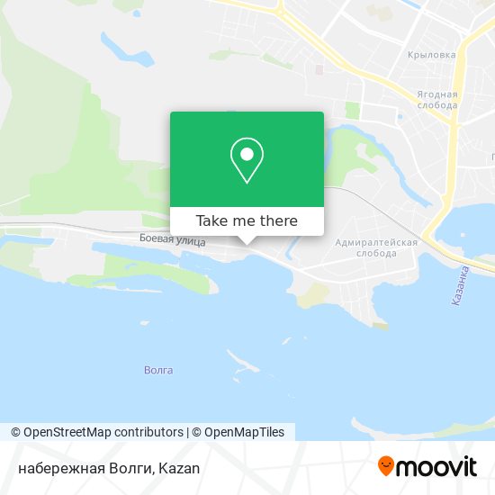 набережная Волги map