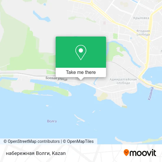 набережная Волги map