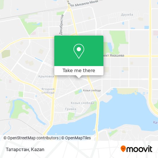 Татарстан map