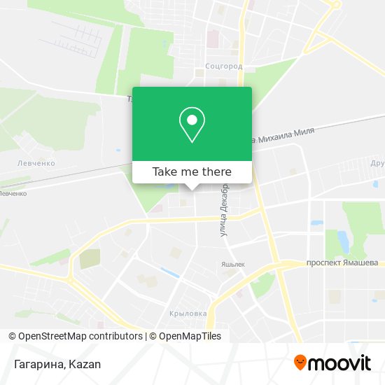 Гагарина map