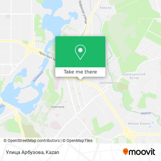 Улица Арбузова map