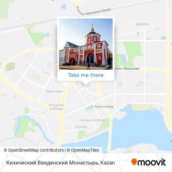 Кизический Введенский Монастырь map