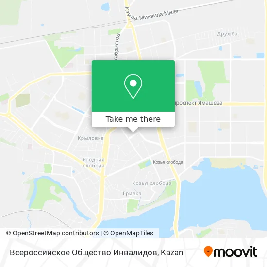 Всероссийское Общество Инвалидов map