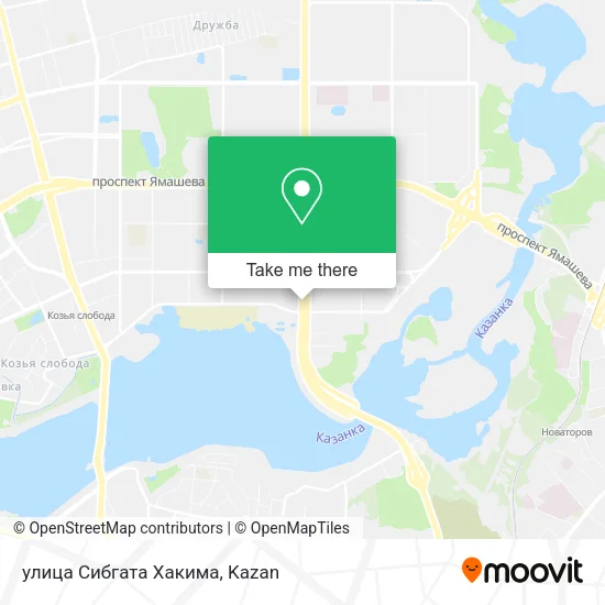 улица Сибгата Хакима map