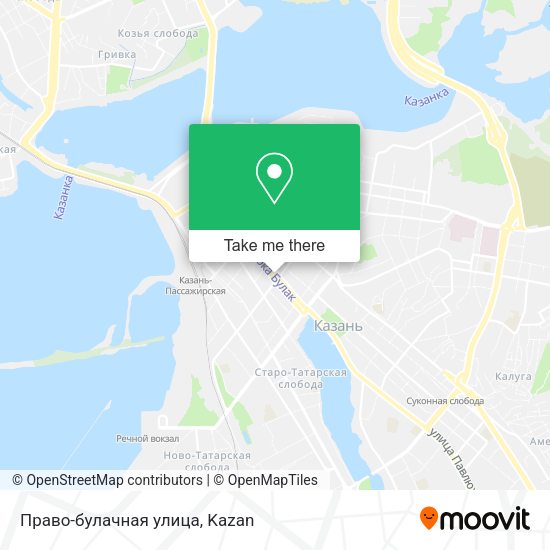 Право-булачная улица map