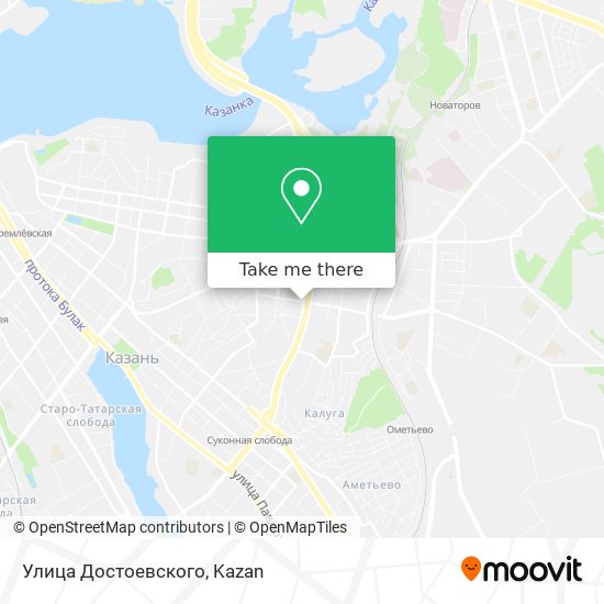 Улица Достоевского map