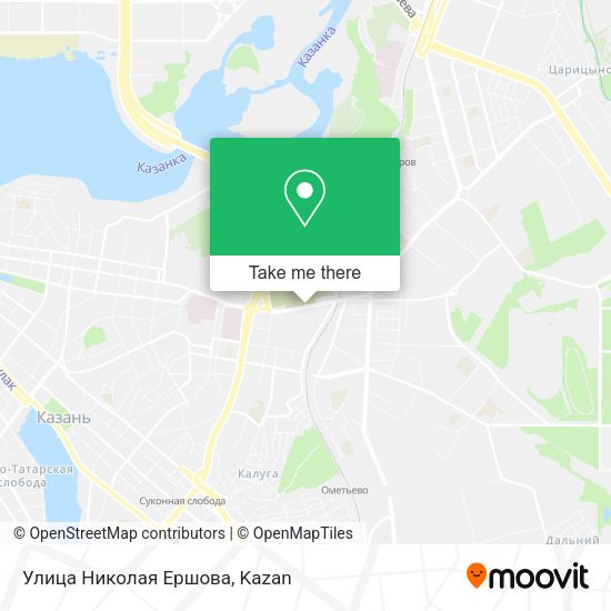Улица Николая Ершова map