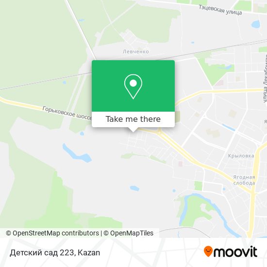 Детский сад 223 map