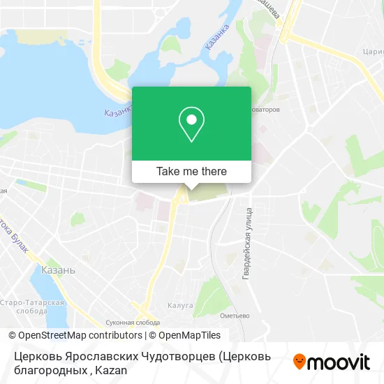 Церковь Ярославских Чудотворцев map