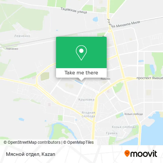 Мясной отдел map