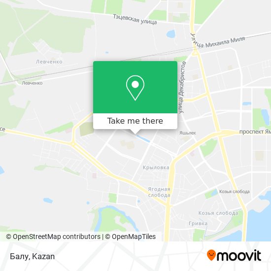 Балу map