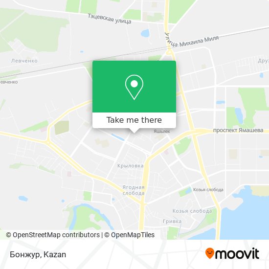 Бонжур map