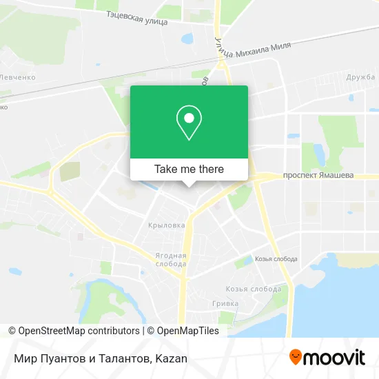 Мир Пуантов и Талантов map