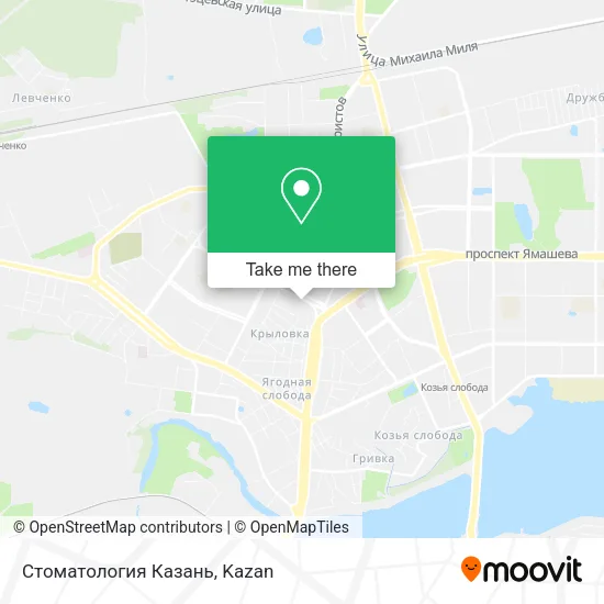Стоматология Казань map
